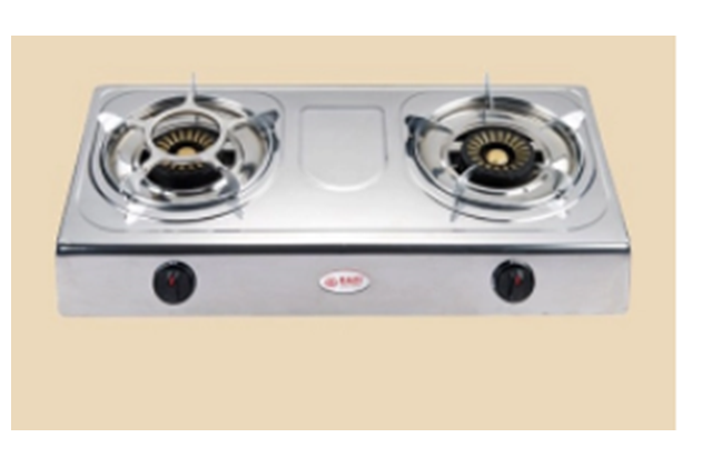 Gazi Double Burner Gas Stove