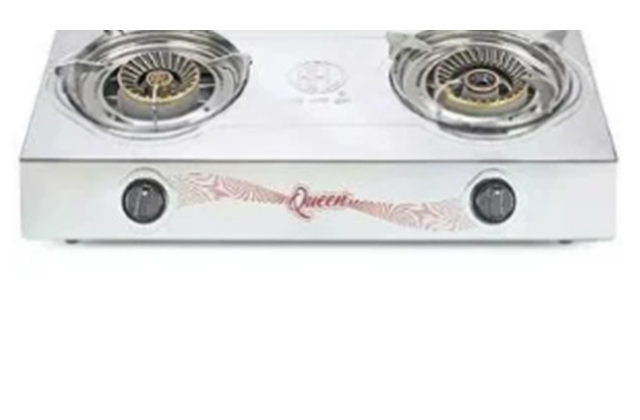 RFL Double Stainless Steel Auto Gas Stove Queen Ci LPG